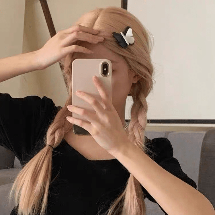 Chic Duo Butterfly Hair Clip - ArtGalleryZen