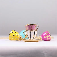 Thumbnail for Chic Enamel Coffee Cup Long Chain Necklace - ArtGalleryZen