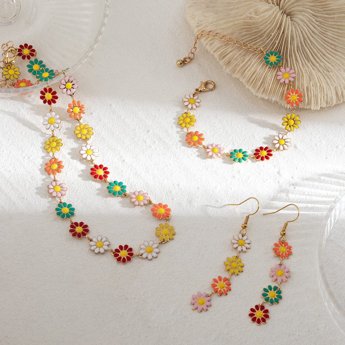 6Pcs Diy Daisy Earrings, Enamel Flower Charms, Resin Earrings Accessories  Finding, Dainty Supplies - Yahoo Shopping