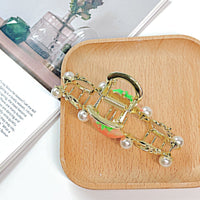 Thumbnail for Chic Enamel Strawberry Heart Hair Claw Clip - ArtGalleryZen