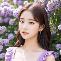 Thumbnail for Chic Enamel Tulip Dangle Earrings - ArtGalleryZen