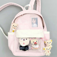 Thumbnail for Chic Expression Mint Chocolate Kpop Fan Display Backpack - ArtGalleryZen