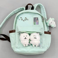 Thumbnail for Chic Expression Mint Chocolate Kpop Fan Display Backpack - ArtGalleryZen