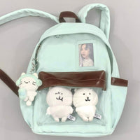 Thumbnail for Chic Expression Mint Chocolate Kpop Fan Display Backpack - ArtGalleryZen