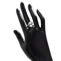 Thumbnail for Chic Gold Silver Plated Abstract Waterdrop Ring - ArtGalleryZen