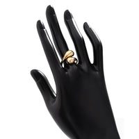 Thumbnail for Chic Gold Silver Plated Abstract Waterdrop Ring - ArtGalleryZen