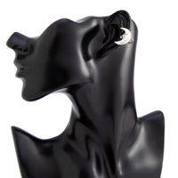Thumbnail for Chic Gold Silver Plated Moon Ear Cuff Earring - ArtGalleryZen