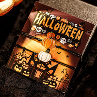 Thumbnail for Chic Halloween Pumpkin Pendant Wax Cord Bracelet Set - ArtGalleryZen