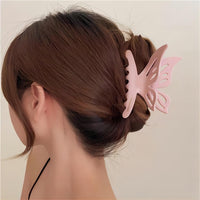 Thumbnail for Chic Hollowed-out Butterfly Chignon Claw Clip Hair Clip - ArtGalleryZen
