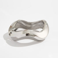 Thumbnail for Chic Irregular Curved Frosted Bangle Bracelet