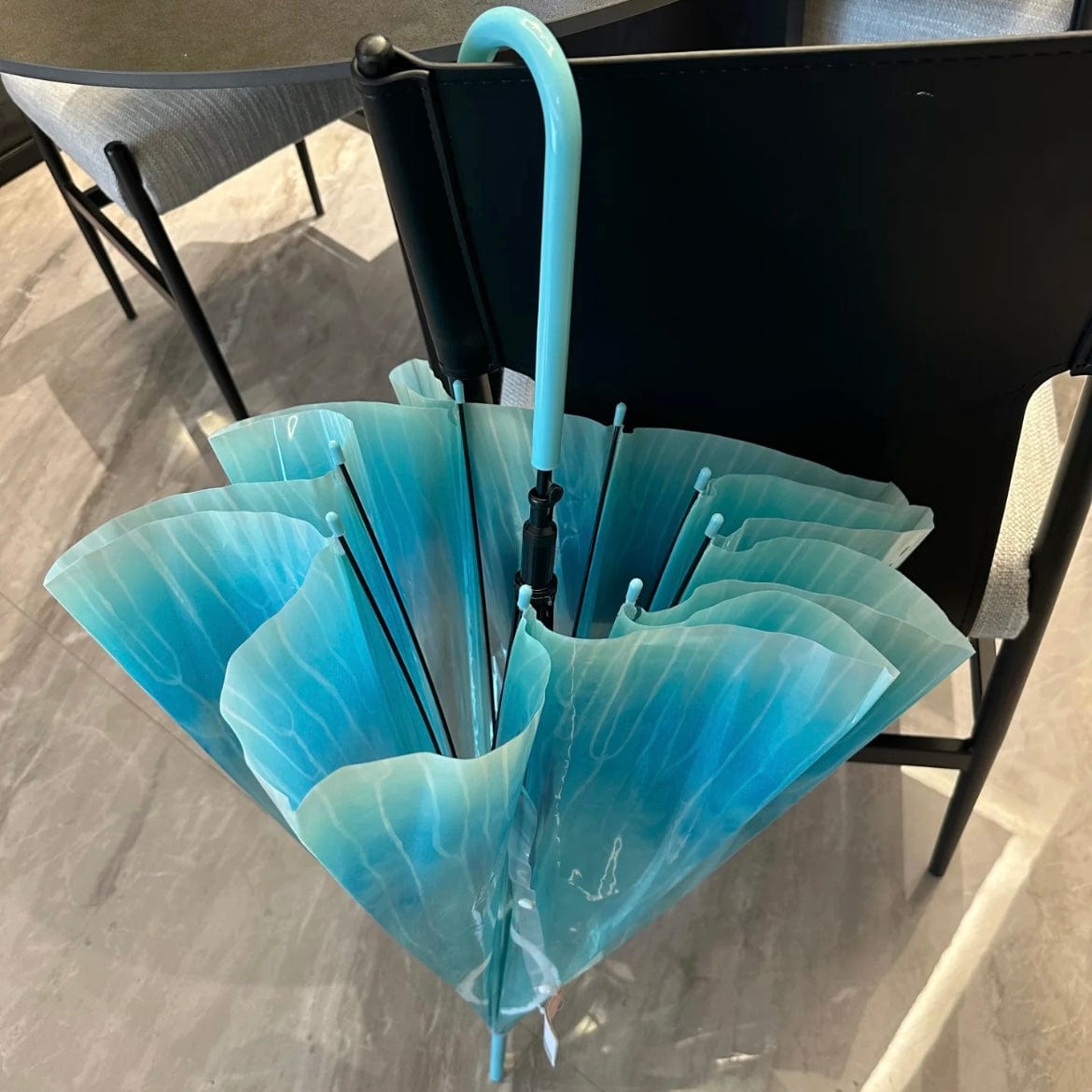 Chic Jellyfish Long Handle Umbrella - ArtGalleryZen