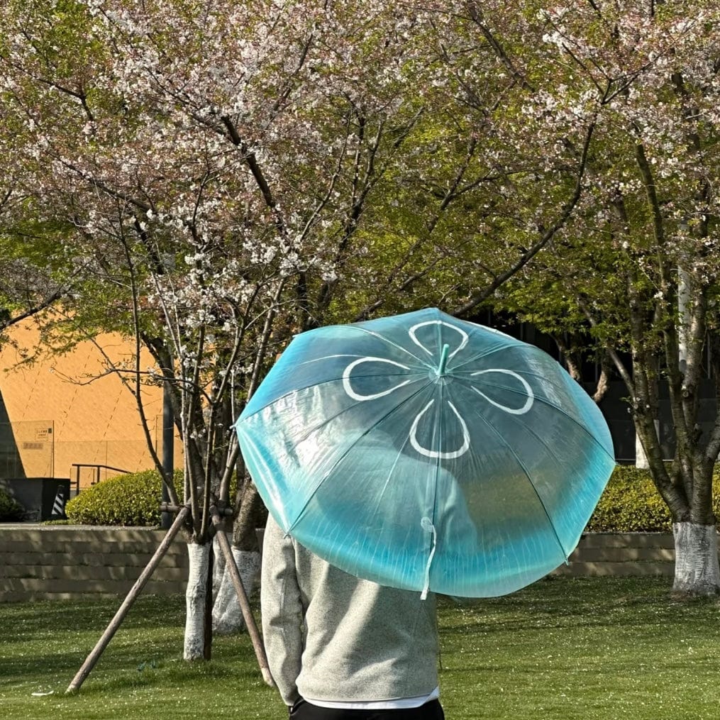 Chic Jellyfish Long Handle Umbrella - ArtGalleryZen