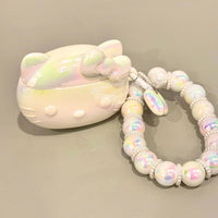 Thumbnail for Chic Laser Hello Kitty AirPods Earphone Case With Lanyard