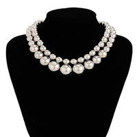 Thumbnail for Chic Layered Chunky Ball Chain Choker Necklace Set - ArtGalleryZen