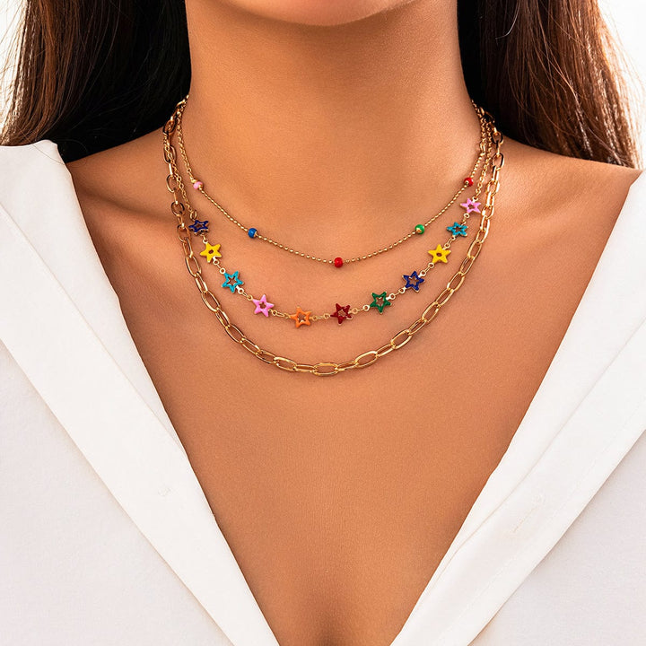 Multicolor African Necklaces For Women - KEJEO DESIGNS