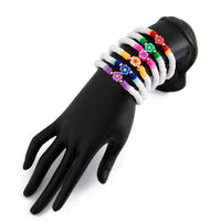 Thumbnail for Chic Layered Flower Polymer Clay Beaded Friendship Bracelet Set - ArtGalleryZen