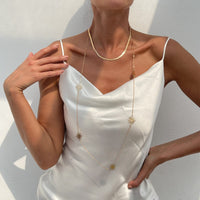 Thumbnail for Chic Layered Sun Charm Long Chain Necklace Set - ArtGalleryZen