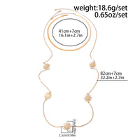 Thumbnail for Chic Layered Sun Charm Long Chain Necklace Set - ArtGalleryZen
