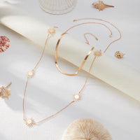 Thumbnail for Chic Layered Sun Charm Long Chain Necklace Set - ArtGalleryZen