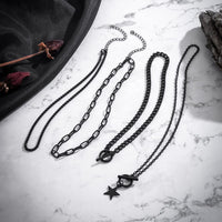 Thumbnail for Chic Layered Toggle Clasp Star Pendant Chain Necklace Set - ArtGalleryZen