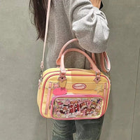 Thumbnail for Chic MomoDog Denim Shoulder Bag - ArtGalleryZen