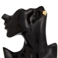 Thumbnail for Chic Pearl Inlaid Pleated Ear Wrap Earring - ArtGalleryZen