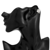 Thumbnail for Chic Pearl Inlaid Pleated Ear Wrap Earring - ArtGalleryZen