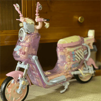 Thumbnail for Chic Pink LEGO Compatible Motor Building Bricks - ArtGalleryZen