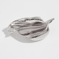 Thumbnail for Chic Pleated Leaf Pin Brooch - ArtGalleryZen