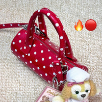 Thumbnail for Chic Polka Dot Leather Crossbody Tote Bag - ArtGalleryZen