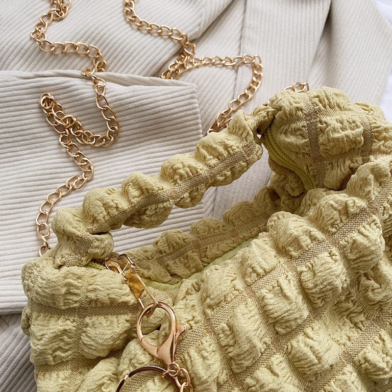 Chic Puffy Tote Shoulder Bag - ArtGalleryZen