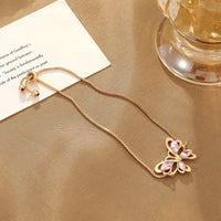 Thumbnail for Chic Rhinestone Butterfly Bracelet - ArtGalleryZen