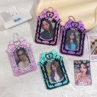 Thumbnail for Chic Ribbon Bowknot Kpop Keychain Photocard Holder - ArtGalleryZen