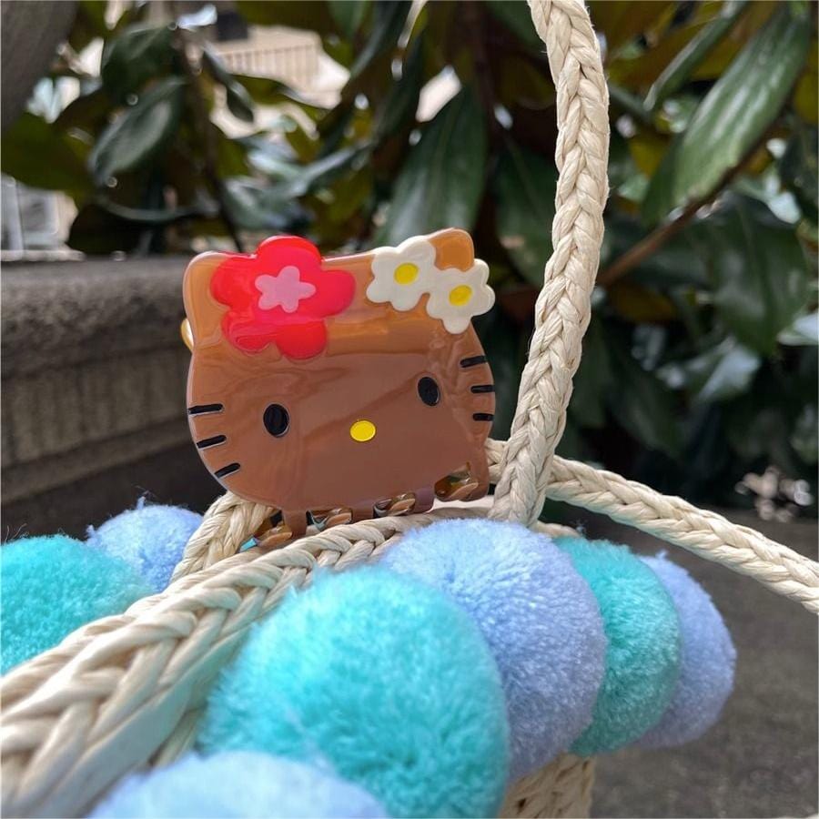 Chic Sanrio Hello Kitty Chignon Claw Clip Hair Clip - ArtGalleryZen