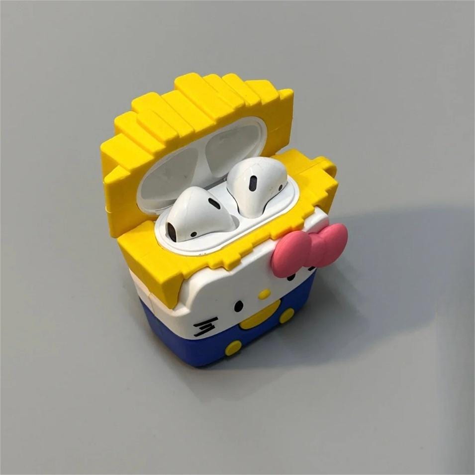 Chic Sanrio Hello Kitty French Fries AirPods Earphone Case