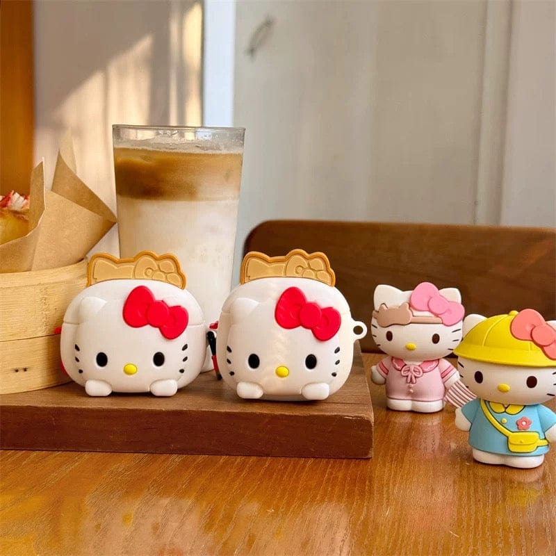 Chic Sanrio Hello Kitty Toaster AirPods Earphone Case