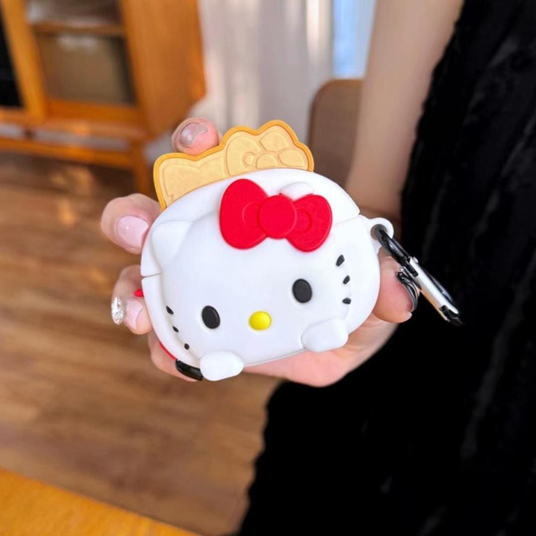 Chic Sanrio Hello Kitty Toaster AirPods Earphone Case