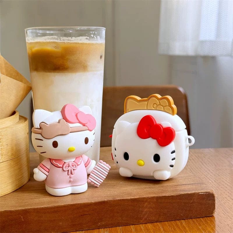 Chic Sanrio Hello Kitty Toaster AirPods Earphone Case