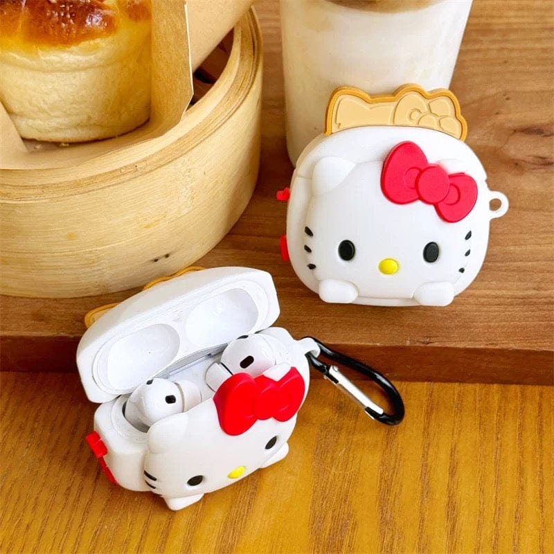 Chic Sanrio Hello Kitty Toaster AirPods Earphone Case