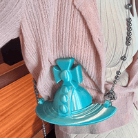 Thumbnail for Chic Saturn Planet 3D Printed AirPods Earphone Case - ArtGalleryZen