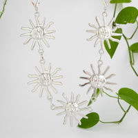 Thumbnail for Chic Silver Plated Sun Bag Chain - ArtGalleryZen