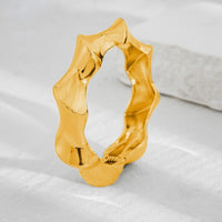 Thumbnail for Chic Silver Tone Glossy Twisted Bangle Bracelet - ArtGalleryZen