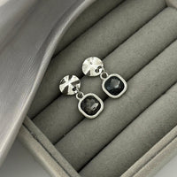 Thumbnail for Chic Square Rhinestone Dangle Earrings - ArtGalleryZen