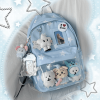 Thumbnail for Chic Star Angel Kpop Fan Display Backpack - ArtGalleryZen