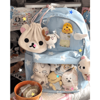 Thumbnail for Chic Star Angel Kpop Fan Display Backpack - ArtGalleryZen