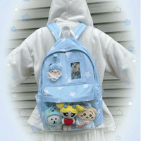 Thumbnail for Chic Star Angel Kpop Fan Display Backpack - ArtGalleryZen