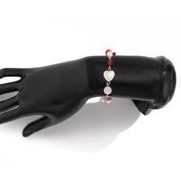 Thumbnail for Chic Star Heart Pearl Crystal Chain Bracelet - ArtGalleryZen