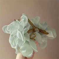 Thumbnail for Chic Sweet Floral Lace Pearl Hair Clip Claw - ArtGalleryZen