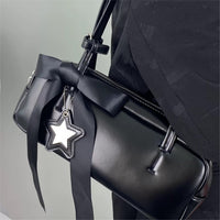 Thumbnail for Chic Sweet Star Ribbon Bowknot Leather Shoulder Bag - ArtGalleryZen