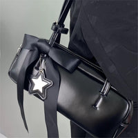 Thumbnail for Chic Sweet Star Ribbon Bowknot Leather Shoulder Bag